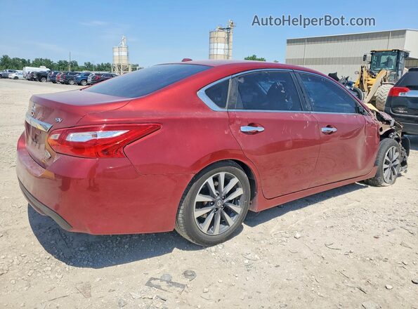 1N4AL3AP9HC113728 2017 NISSAN ALTIMA Burgundy Задня права чверть