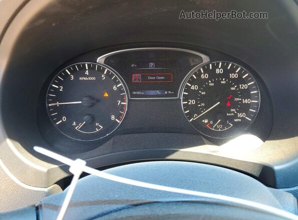 1N4AL3AP9HC113728 2017 NISSAN ALTIMA Burgundy Вид щитка приладів