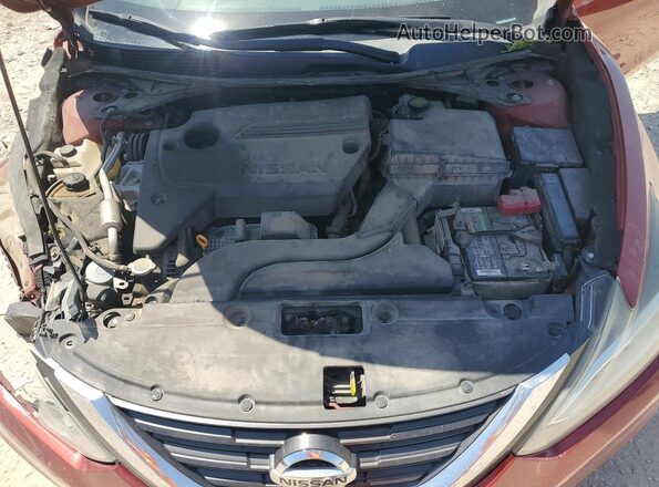 1N4AL3AP9HC113728 2017 NISSAN ALTIMA Burgundy Вид задньої частини салону
