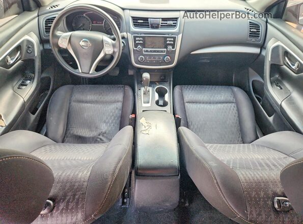 1N4AL3AP9HC166994 2017 NISSAN ALTIMA Black Вид панелі приладів