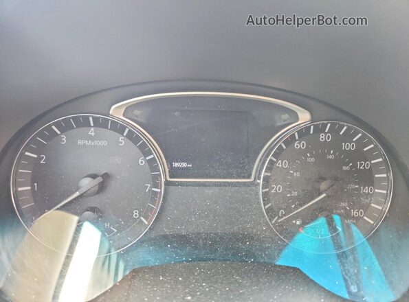 1N4AL3AP9HC166994 2017 NISSAN ALTIMA Black Вид щитка приладів