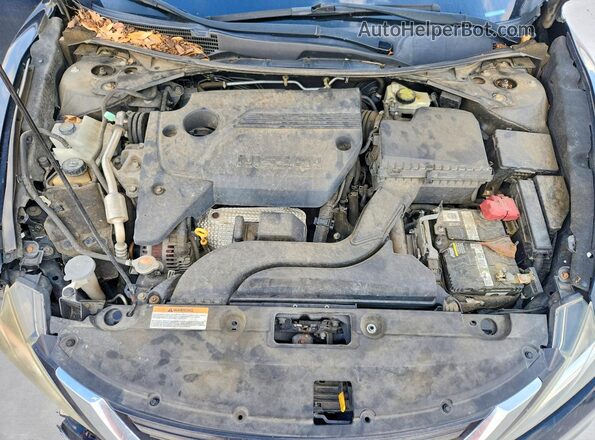 1N4AL3AP9HC166994 2017 NISSAN ALTIMA Black Вид задньої частини салону