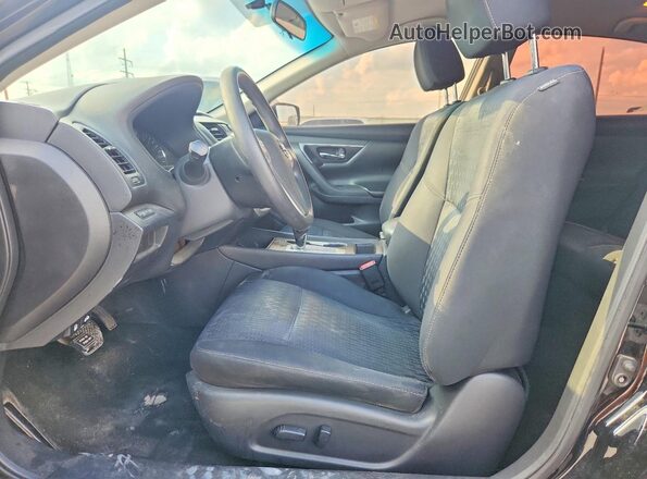 1N4AL3AP9HC166994 2017 NISSAN ALTIMA Black Вид салону спереду