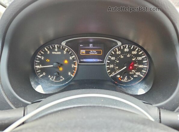1N4AL3AP9HC191409 2017 NISSAN ALTIMA Charcoal Вид щитка приладів