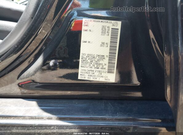 1N4AL3AP9HC238552 2017 NISSAN ALTIMA Black Engine compartment view