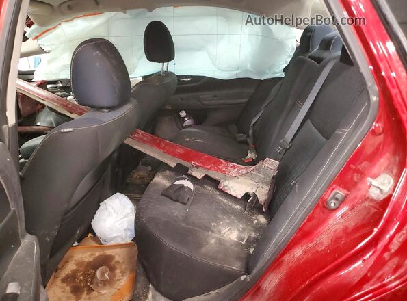 1N4AL3AP9HC247428 2017 NISSAN ALTIMA Red Vista de los asientos traseros