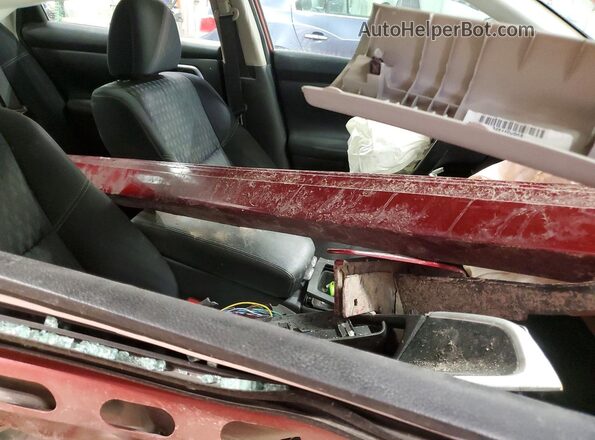 1N4AL3AP9HC247428 2017 NISSAN ALTIMA Red Vista del compartimento del motor