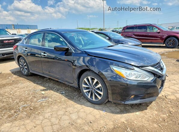 1N4AL3AP9HC263595 2017 NISSAN ALTIMA Черный Передняя правая четверть