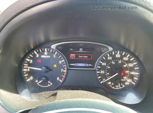 1N4AL3AP9HC273074 2017 NISSAN ALTIMA Silver Vista del cuadro de instrumentos