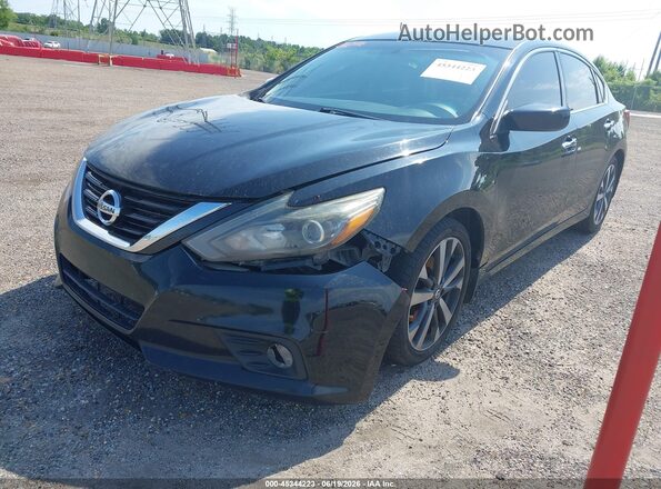 1N4AL3AP9HC480497 2017 NISSAN ALTIMA Black Vista tres cuartos delantera izquierda