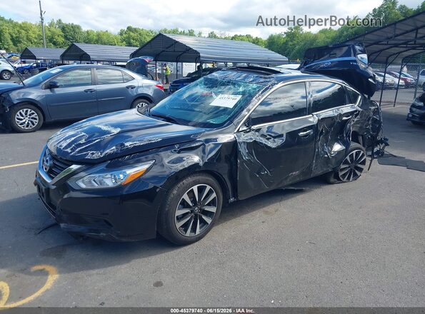 1N4AL3AP9HC486851 2017 NISSAN ALTIMA Black Przód lewy