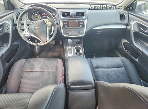 1N4AL3AP9HC487708 2017 NISSAN ALTIMA Белый Вид панели приборов