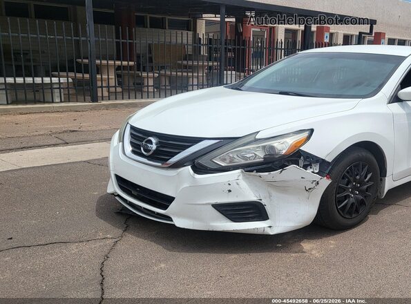 1N4AL3AP9HN346366 2017 NISSAN ALTIMA Белый Передняя левая четверть