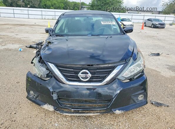 1N4AL3AP9JC131295 2018 NISSAN ALTIMA Black Widok z przodu