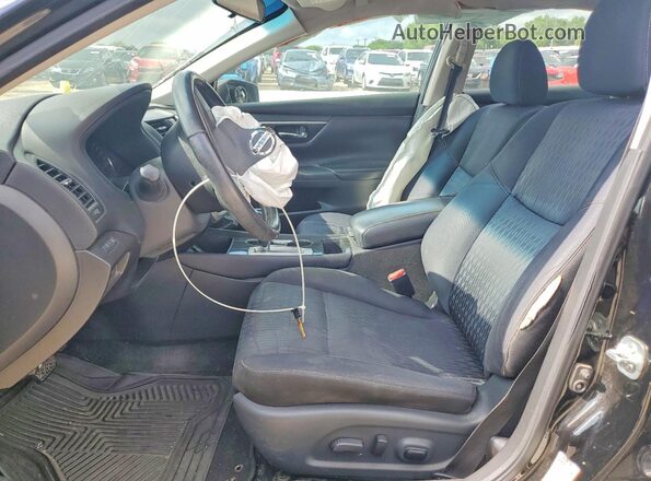 1N4AL3AP9JC131295 2018 NISSAN ALTIMA Black Widok wnętrza z przodu