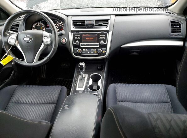 1N4AL3AP9JC150333 2018 NISSAN ALTIMA Black წინა პანელის ხედი