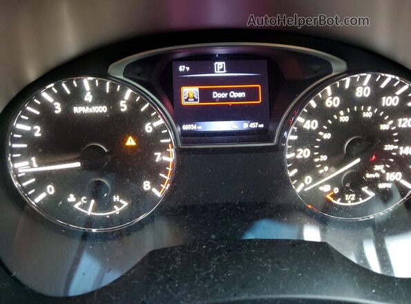 1N4AL3AP9JC150333 2018 NISSAN ALTIMA Black ხელსაწყოთა პანელის ხედი