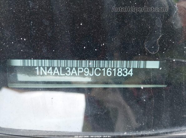 1N4AL3AP9JC161834 2018 NISSAN ALTIMA White Вид підкапотного простору