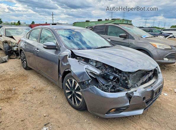 1N4AL3AP9JC161901 2018 NISSAN ALTIMA Gray წინა მარჯვენა