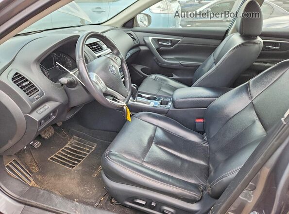 1N4AL3AP9JC161901 2018 NISSAN ALTIMA Gray წინა სალონის ხედი