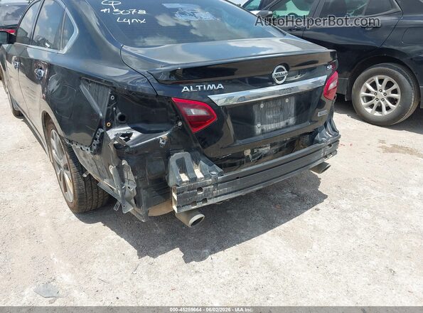 1N4AL3AP9JC168525 2018 NISSAN ALTIMA Black წინა ხედი