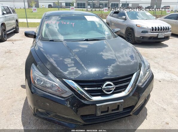 1N4AL3AP9JC168525 2018 NISSAN ALTIMA Black ხელსაწყოთა პანელის ხედი