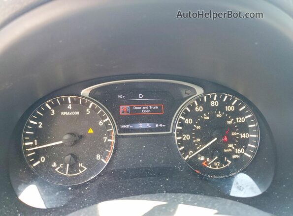 1N4AL3AP9JC174678 2018 NISSAN ALTIMA White Вид щитка приладів