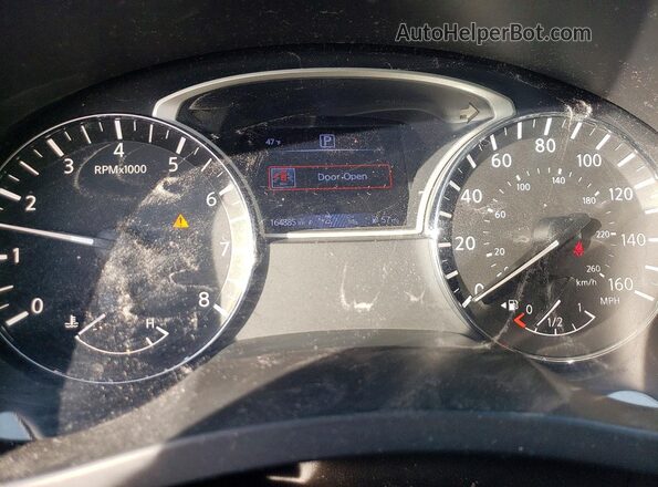 1N4AL3AP9JC175006 2018 NISSAN ALTIMA Белый Вид щитка приборов