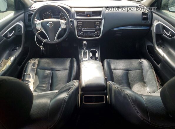 1N4AL3AP9JC177502 2018 NISSAN ALTIMA Silver წინა პანელის ხედი