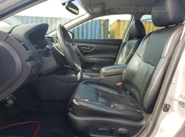 1N4AL3AP9JC177502 2018 NISSAN ALTIMA Silver წინა სალონის ხედი