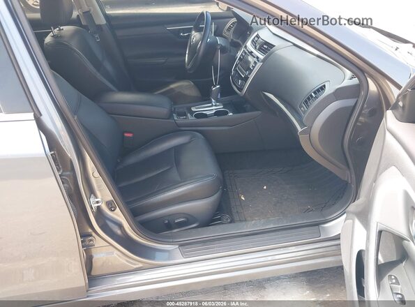 1N4AL3AP9JC194977 2018 NISSAN ALTIMA Gray წინა სალონის ხედი