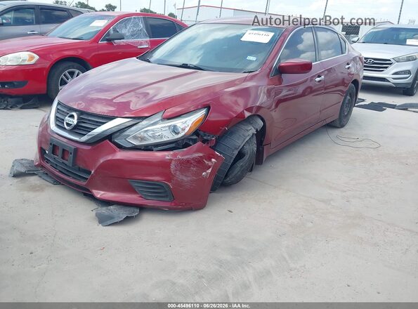 1N4AL3AP9JC232465 2018 NISSAN ALTIMA Red Vista tres cuartos delantera izquierda