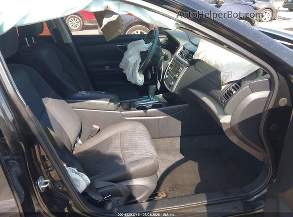 1N4AL3AP9JC477959 2018 NISSAN ALTIMA Black წინა სალონის ხედი