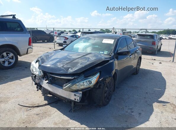 1N4AL3AP9JC477959 2018 NISSAN ALTIMA Black წინა მარცხენა ხედი სამი მეოთხედიდან