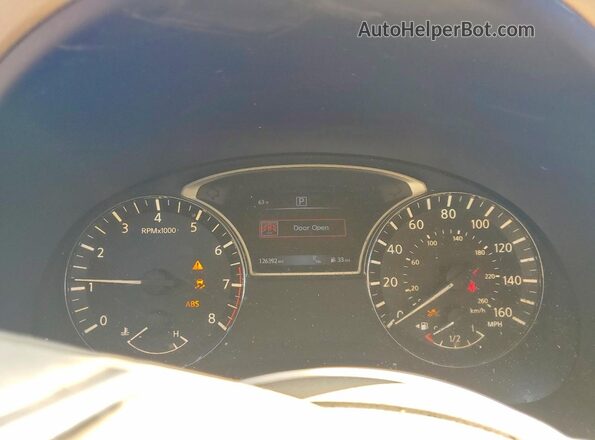 1N4AL3APXGC143996 2016 NISSAN ALTIMA Black Вид щитка приладів