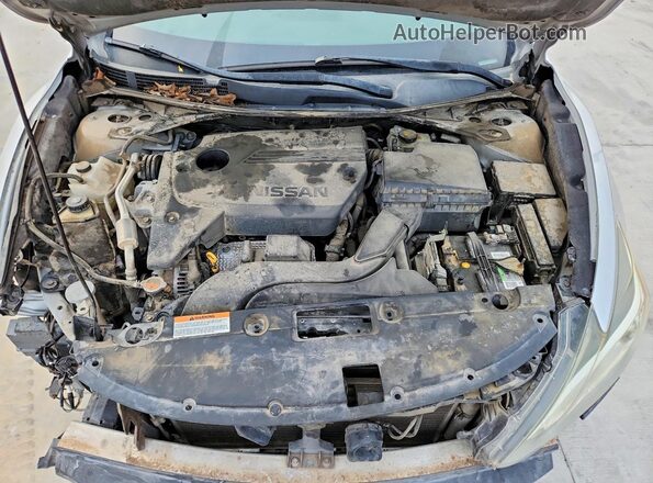 1N4AL3APXGC163357 2016 NISSAN ALTIMA Серебряный Вид задней части салона