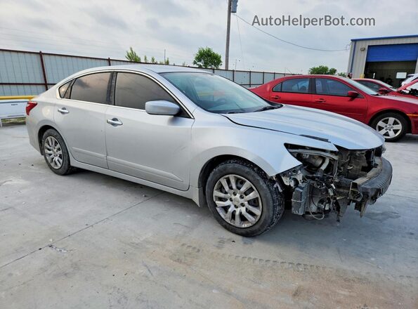 1N4AL3APXGC163357 2016 NISSAN ALTIMA Серебряный Передняя правая четверть
