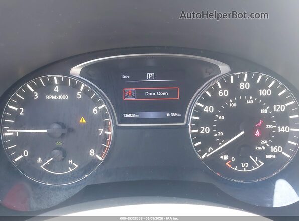 1N4AL3APXGC234430 2016 NISSAN ALTIMA Black Հետևի նստատեղերի տեսք