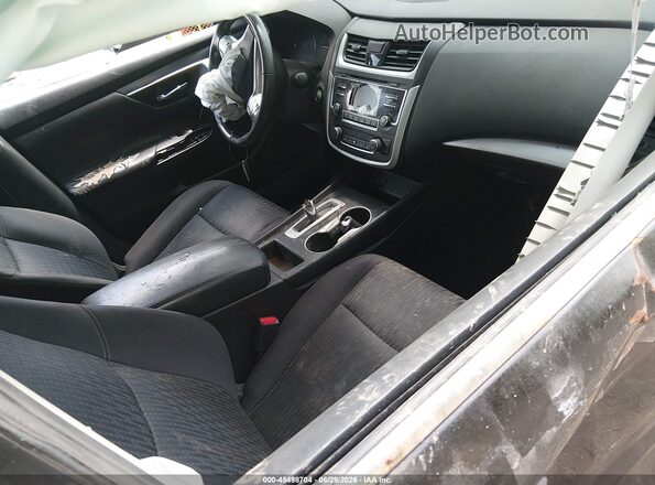 1N4AL3APXGC270800 2016 NISSAN ALTIMA Black Widok wnętrza z przodu
