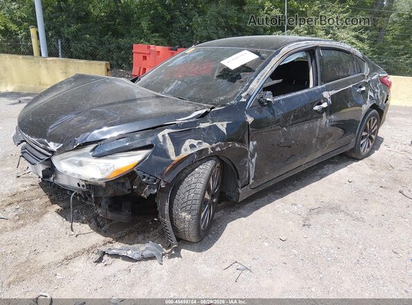 1N4AL3APXGC270800 2016 NISSAN ALTIMA Black Widok z przodu