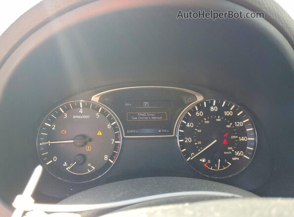 1N4AL3APXGN305453 2016 NISSAN ALTIMA Gray Widok zestawu wskaźników