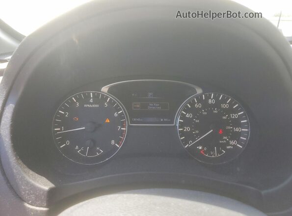 1N4AL3APXHC120669 2017 NISSAN ALTIMA Белый Вид щитка приборов
