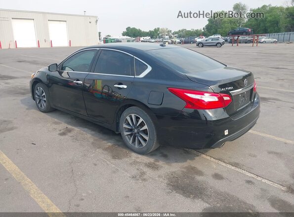 1N4AL3APXHC122809 2017 NISSAN ALTIMA Черный Задняя левая четверть