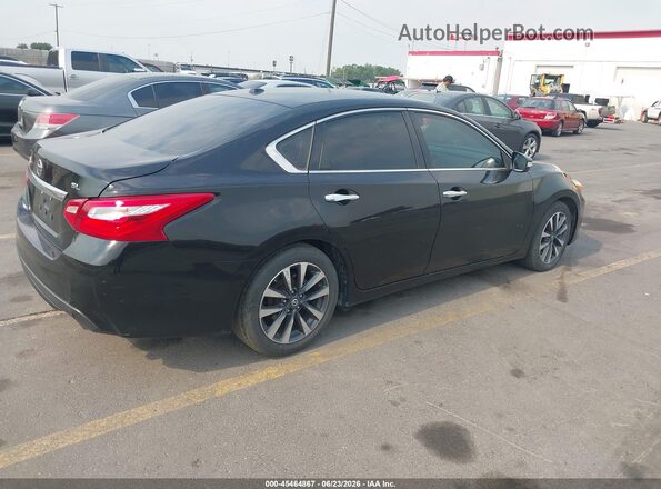 1N4AL3APXHC122809 2017 NISSAN ALTIMA Черный Задняя правая четверть