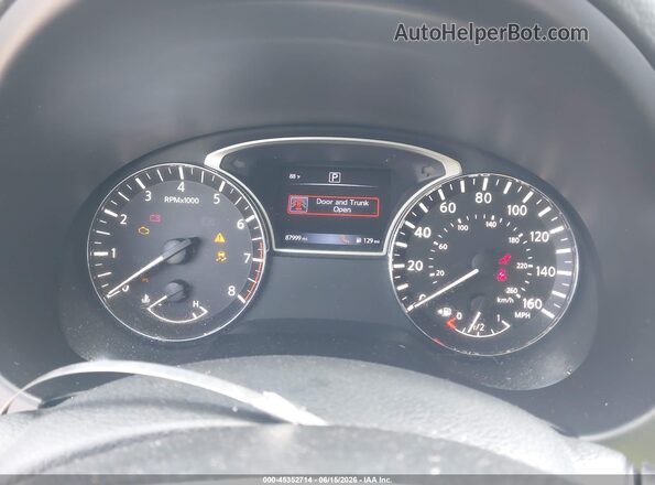 1N4AL3APXHC123331 2017 NISSAN ALTIMA White Հետևի նստատեղերի տեսք