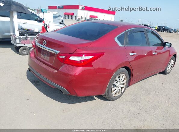 1N4AL3APXHC164039 2017 NISSAN ALTIMA Бордовый Задняя правая четверть