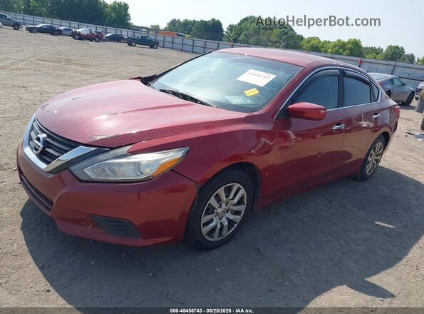 1N4AL3APXHC164039 2017 NISSAN ALTIMA Бордовый Передняя левая четверть