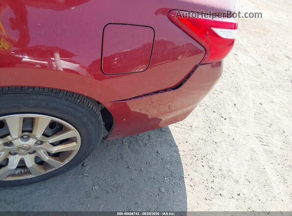 1N4AL3APXHC164039 2017 NISSAN ALTIMA Бордовый Вид задней части салона