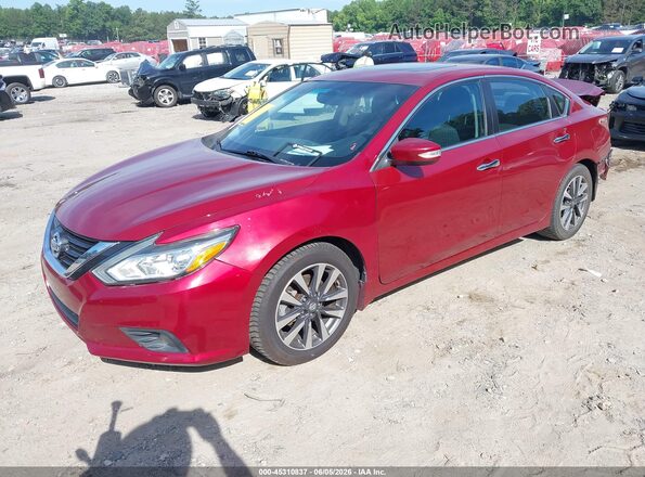 1N4AL3APXHC210209 2017 NISSAN ALTIMA Red Przód lewy