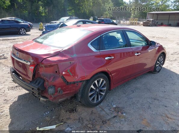 1N4AL3APXHC210209 2017 NISSAN ALTIMA Red Tył prawy